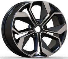 17x7 Inch Alloy Wheels 5 Holes Car Rim PCD 5x114.3, YL-23867-1-ZN51