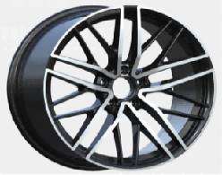 18x8.5 Inch Alloy Wheels 5 Holes Car Rim PCD 5x112, YL-24033-54-QM55