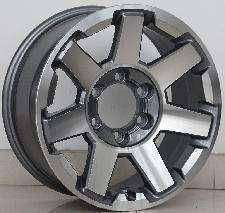 17x7.5 Inch Alloy Wheels 6 Holes Car Rim PCD 6x139.7, YL-24033-56-KO70