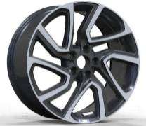 22x9 Inch Alloy Wheels 5 Holes Car Rim PCD 5x120, YL-24042-2-DC17