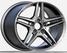 20x8.5 Inch Alloy Wheels 5 Holes Car Rim PCD 5x112, YL-24044-1-LW71