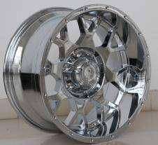 20x10 Inch Alloy Wheels 12 Holes Car Rim PCD 12x135/139.7, YL-24062-6-FN62