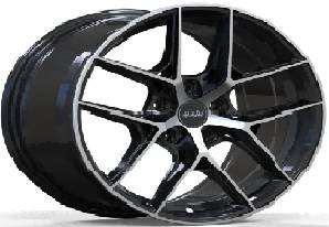 19x10 Inch Alloy Wheels 5 Holes Car Rim PCD 5x120, YL-24137-5-AP28