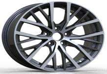 17x7.5 Inch Alloy Wheels 5 Holes Car Rim PCD 5x112, YL-24217-12-LI69