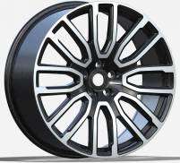 22x9.5 Inch Alloy Wheels 5 Holes Car Rim PCD 5x120, YL-24445-20-DL46