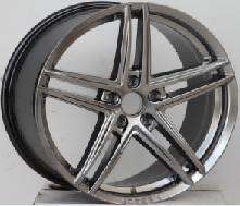 18x8 Inch Alloy Wheels 5 Holes Car Rim PCD 5x112, YL-24482-42-BS80