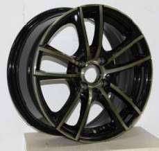 15x6.5 Inch Alloy Wheels 4 Holes Car Rim PCD 4x100, YL-24632-50-UO93