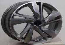 17x7 Inch Alloy Wheels 5 Holes Car Rim PCD 5x114.3, YL-24711-4-XE58