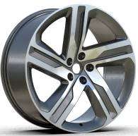 22x9.5 Inch Alloy Wheels 5 Holes Car Rim PCD 5x120, YL-24735-1-VP85