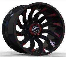 20x12 Inch Alloy Wheels 10 Holes Car Rim PCD 10x114.3/127, YL-24760-14-PV5