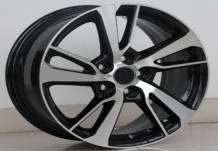 17x7 Inch Alloy Wheels 5 Holes Car Rim PCD 5x114.3, YL-24865-3-HT45