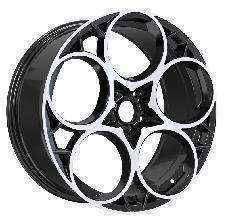 19x10 Inch Alloy Wheels 5 Holes Car Rim PCD 5x110, YL-24884-15-IR6