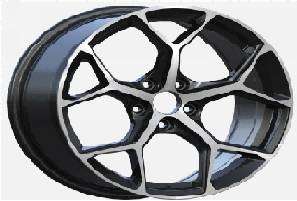 22x9.5 Inch Alloy Wheels 5 Holes Car Rim PCD 5x112, YL-24906-1-DJ16