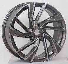 16x7 Inch Alloy Wheels 5 Holes Car Rim PCD 5x112, YL-24929-15-BT12