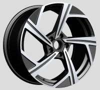 17x7.5 Inch Alloy Wheels 5 Holes Car Rim PCD 5x100, YL-24937-5-BX39