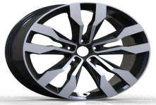 20x8.5 Inch Alloy Wheels 5 Holes Car Rim PCD 5x112, YL-D21191-2-PZ24