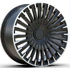 20x9.5 Inch Alloy Wheels 5 Holes Car Rim PCD 5x112, YL-YF24042-7-WO80